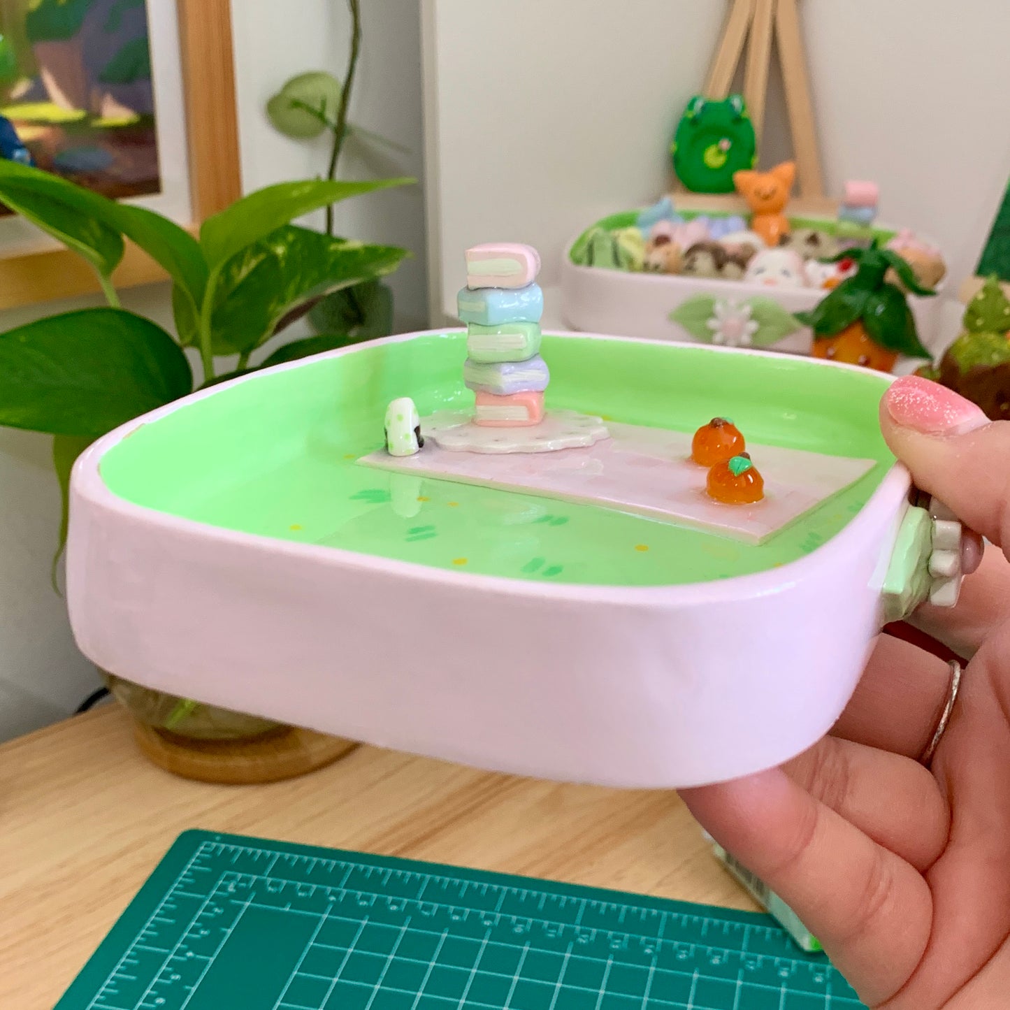 Spring Trinket Tray - B Grade - Ready to Ship