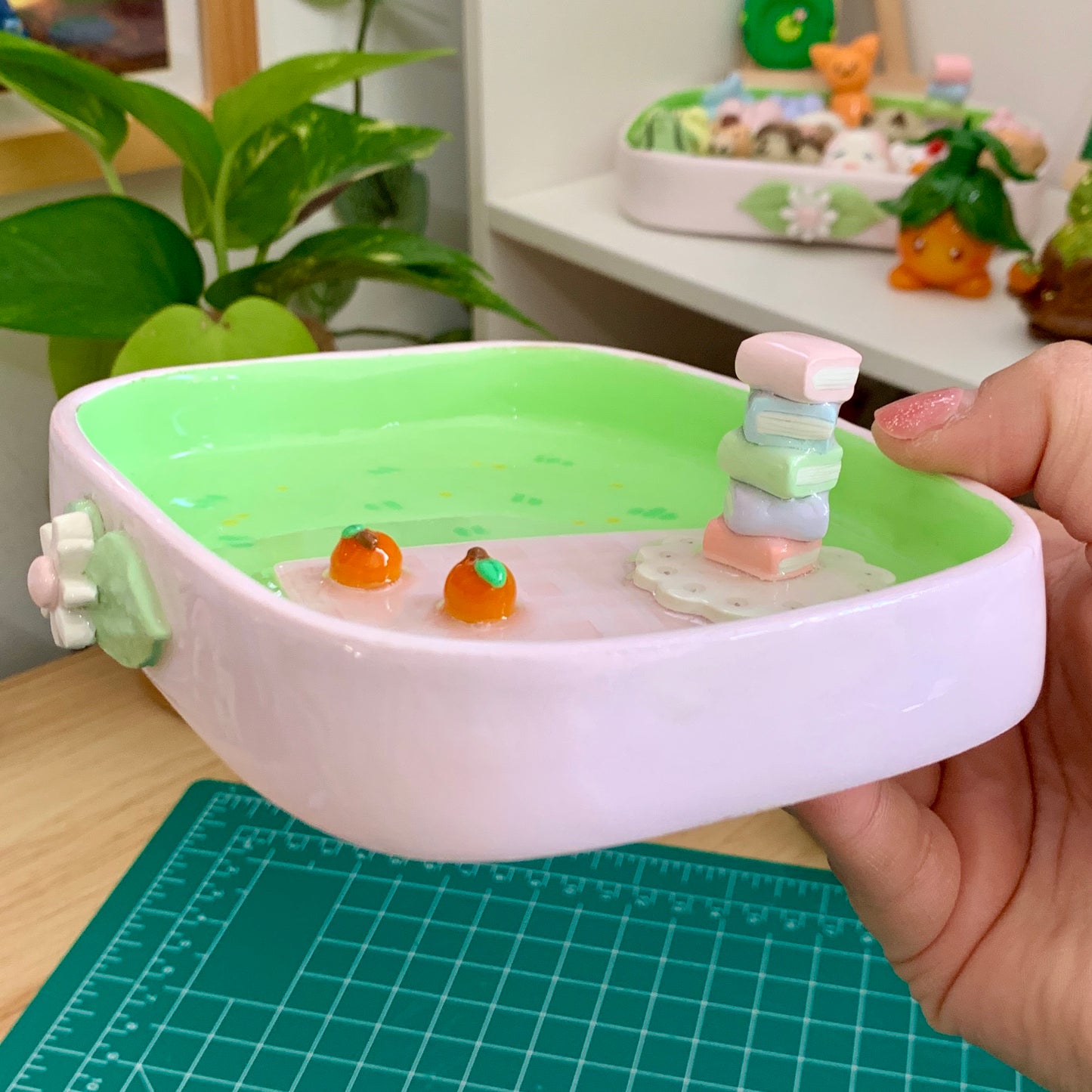 Spring Trinket Tray - B Grade - Ready to Ship