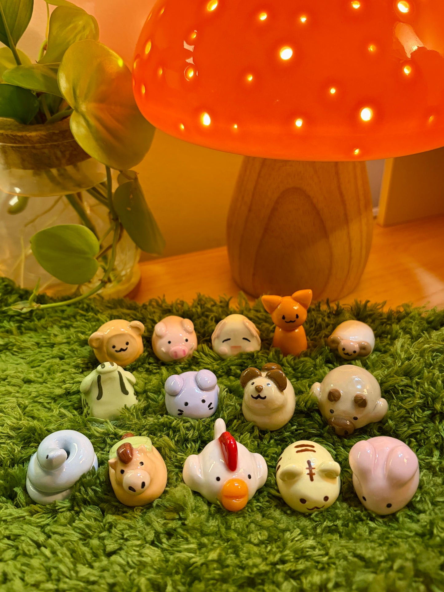 Pastel Zodiac Animals and Spring Trinket Tray [PRE-ORDER]