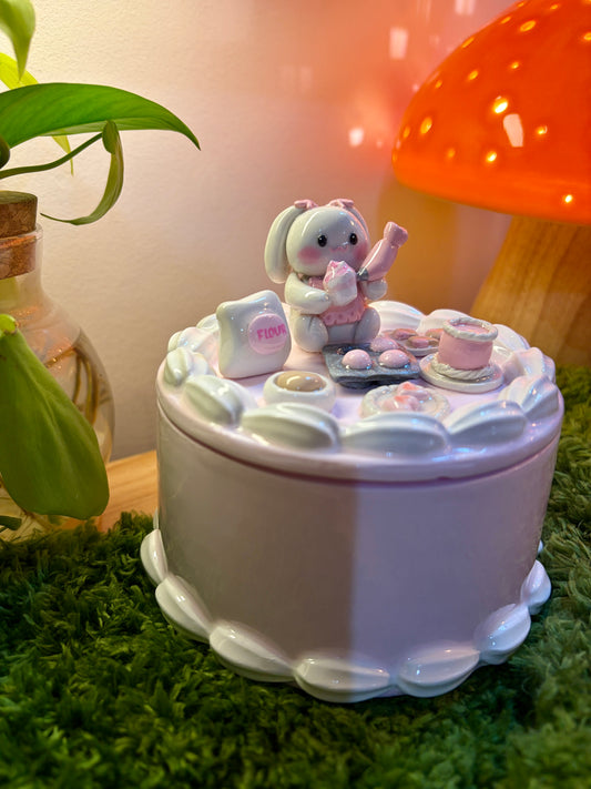 Baker Bunny Trinket Cake [PRE-ORDER]