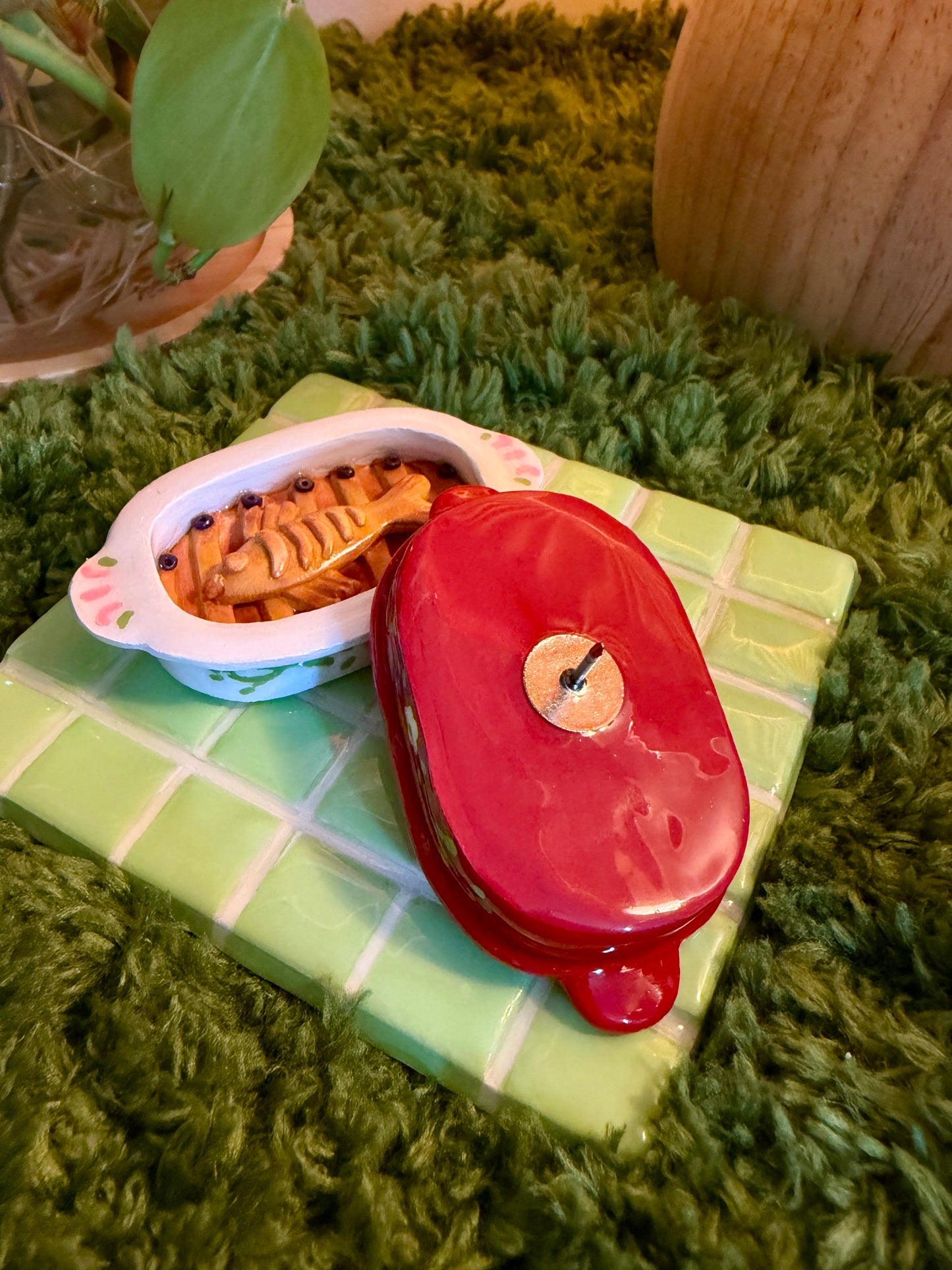 Herring and Pumpkin Pot Pie Pin [PRE-ORDER]