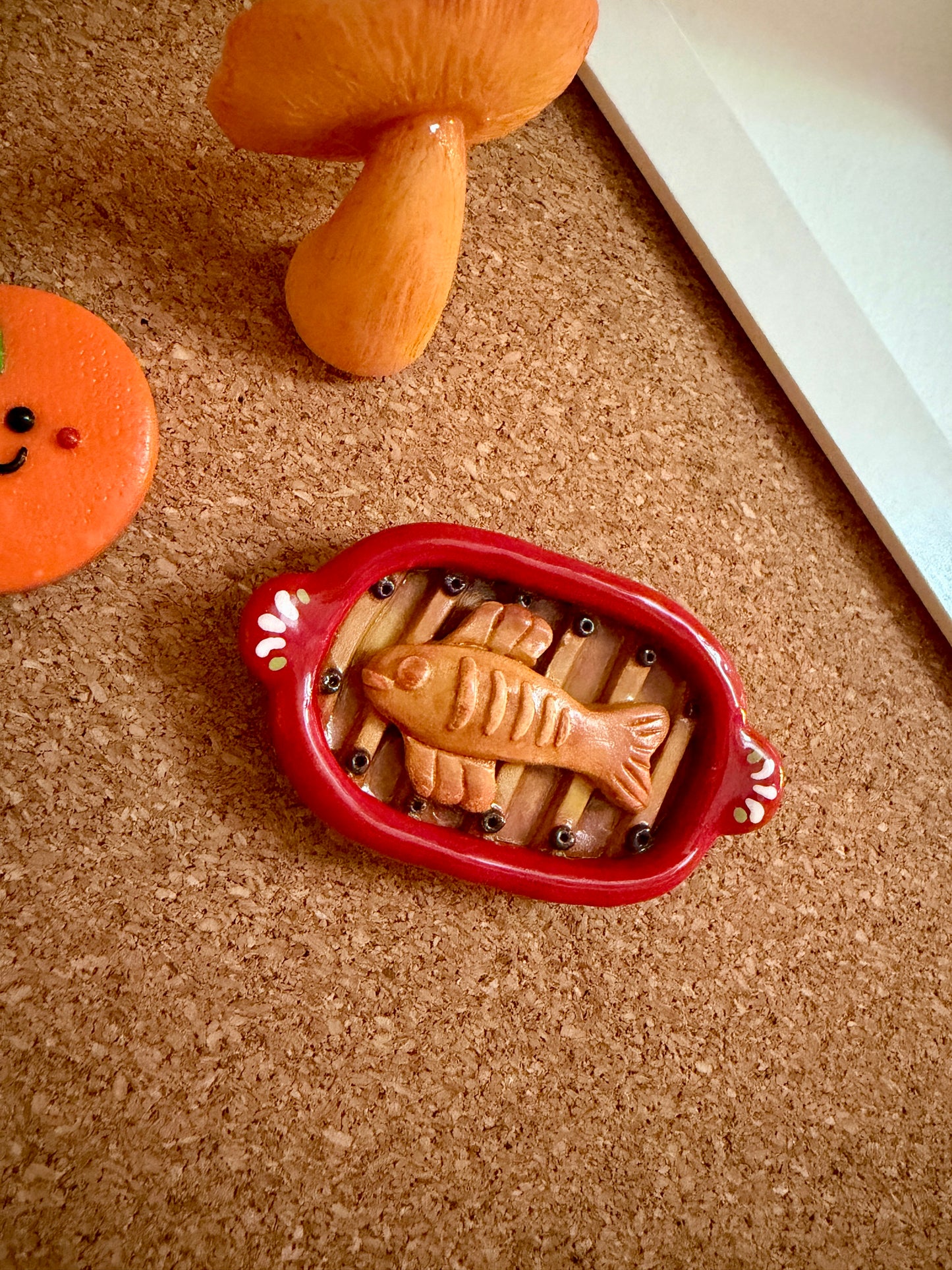 Herring and Pumpkin Pot Pie Pin [PRE-ORDER]