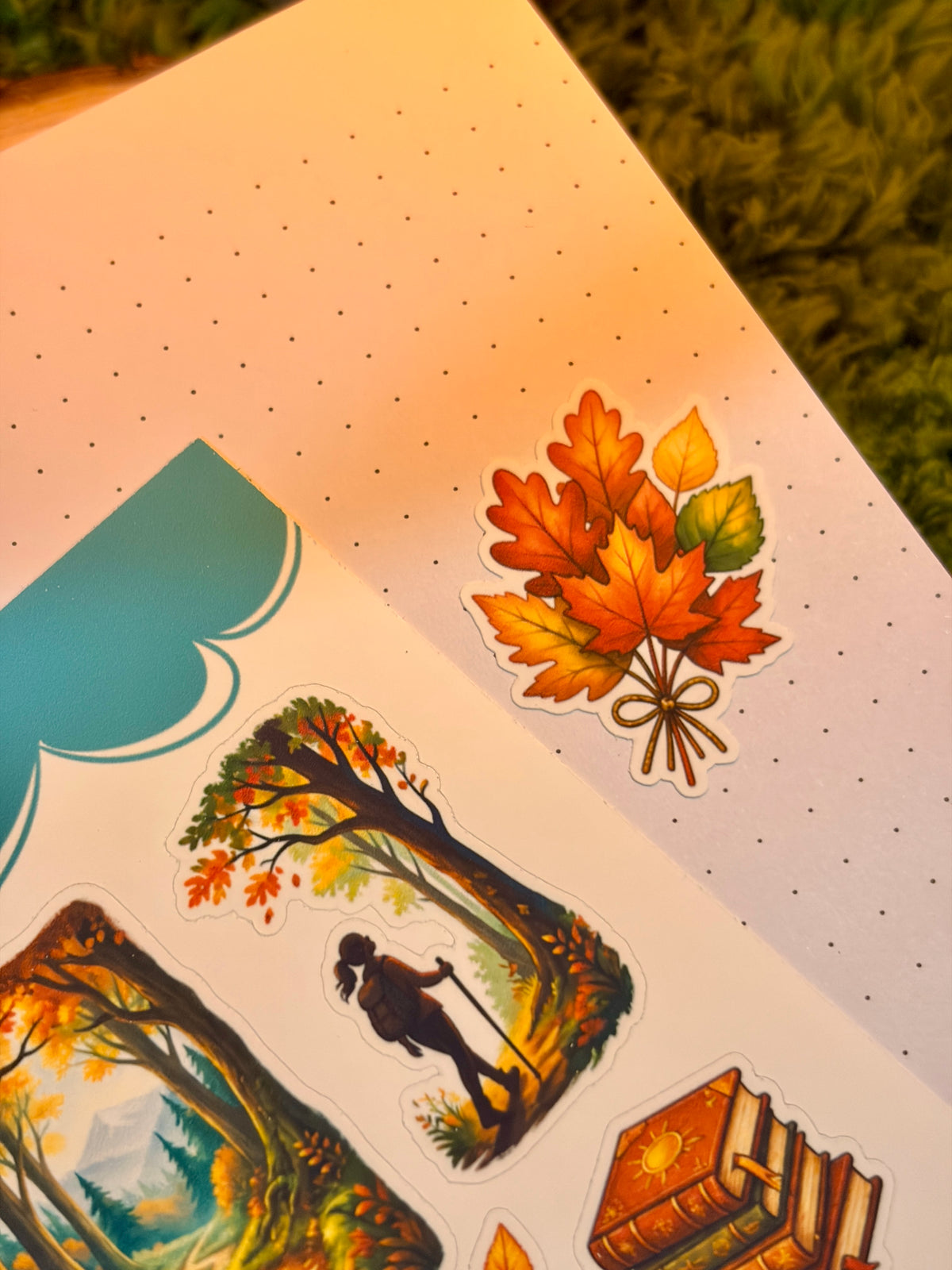 Cozy Camping Sticker Sheet