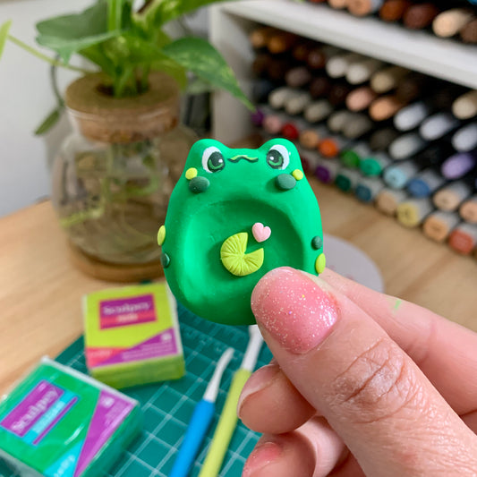 Rib, the Frog, Worry Stone [PRE-ORDER]
