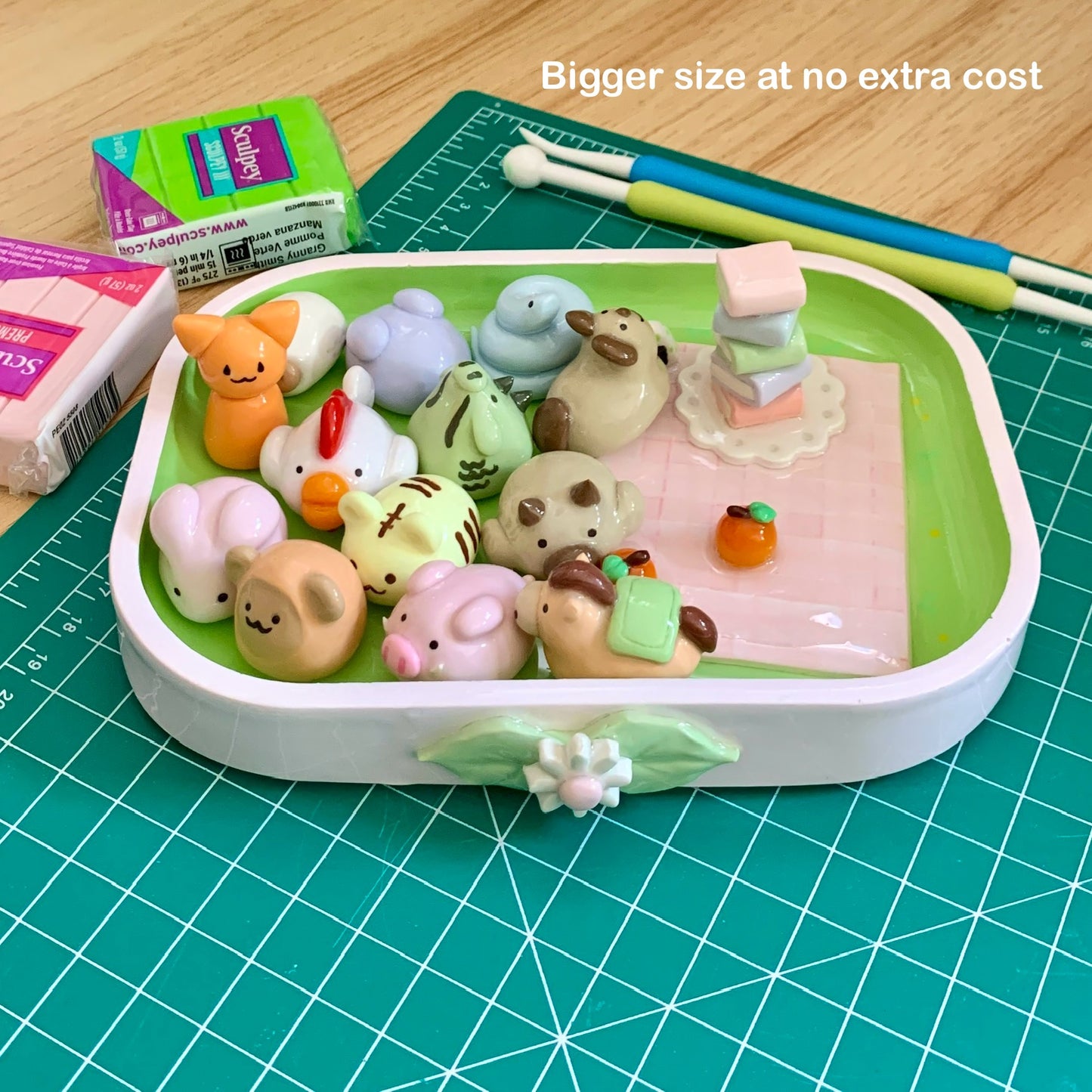 Pastel Zodiac Animals and Spring Trinket Tray [PRE-ORDER]