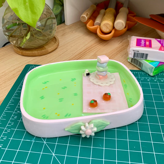 Spring Trinket Tray - B Grade - Ready to Ship